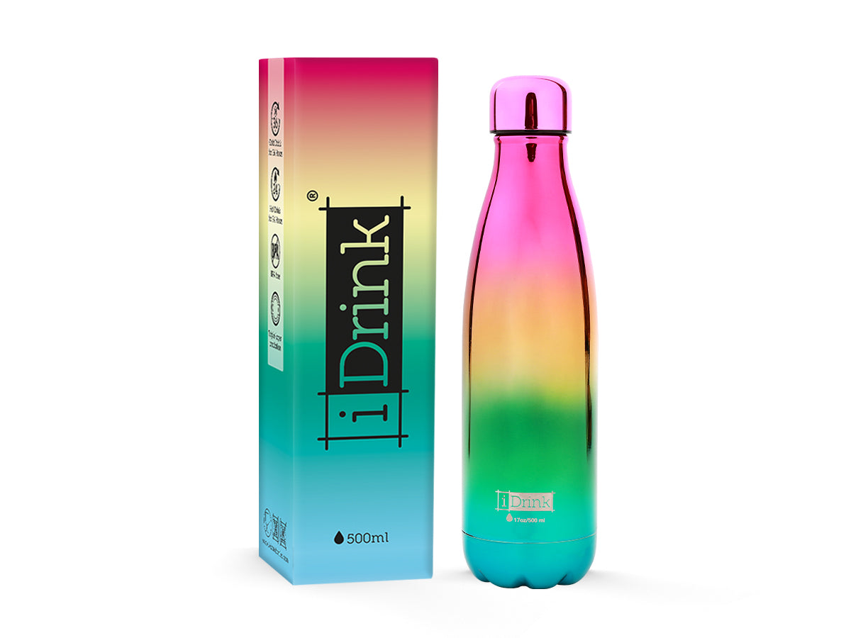 Bottiglia termica metallic rainbow 500ml - Solo € 19.99! Acquista ora su ALLAN&DAYLE 