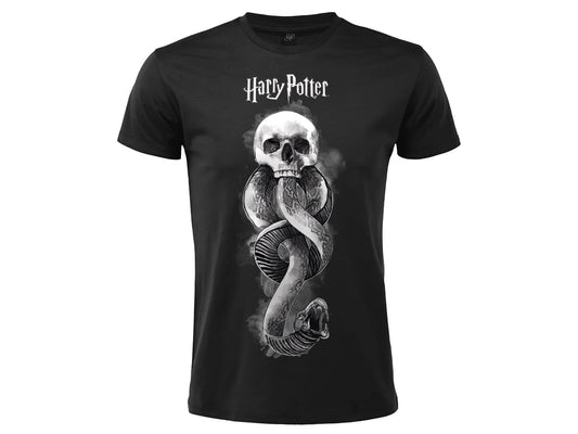 T-Shirt Harry Potter - Teschio Voldemort - Solo € 19.99! Acquista ora su ALLAN&DAYLE 