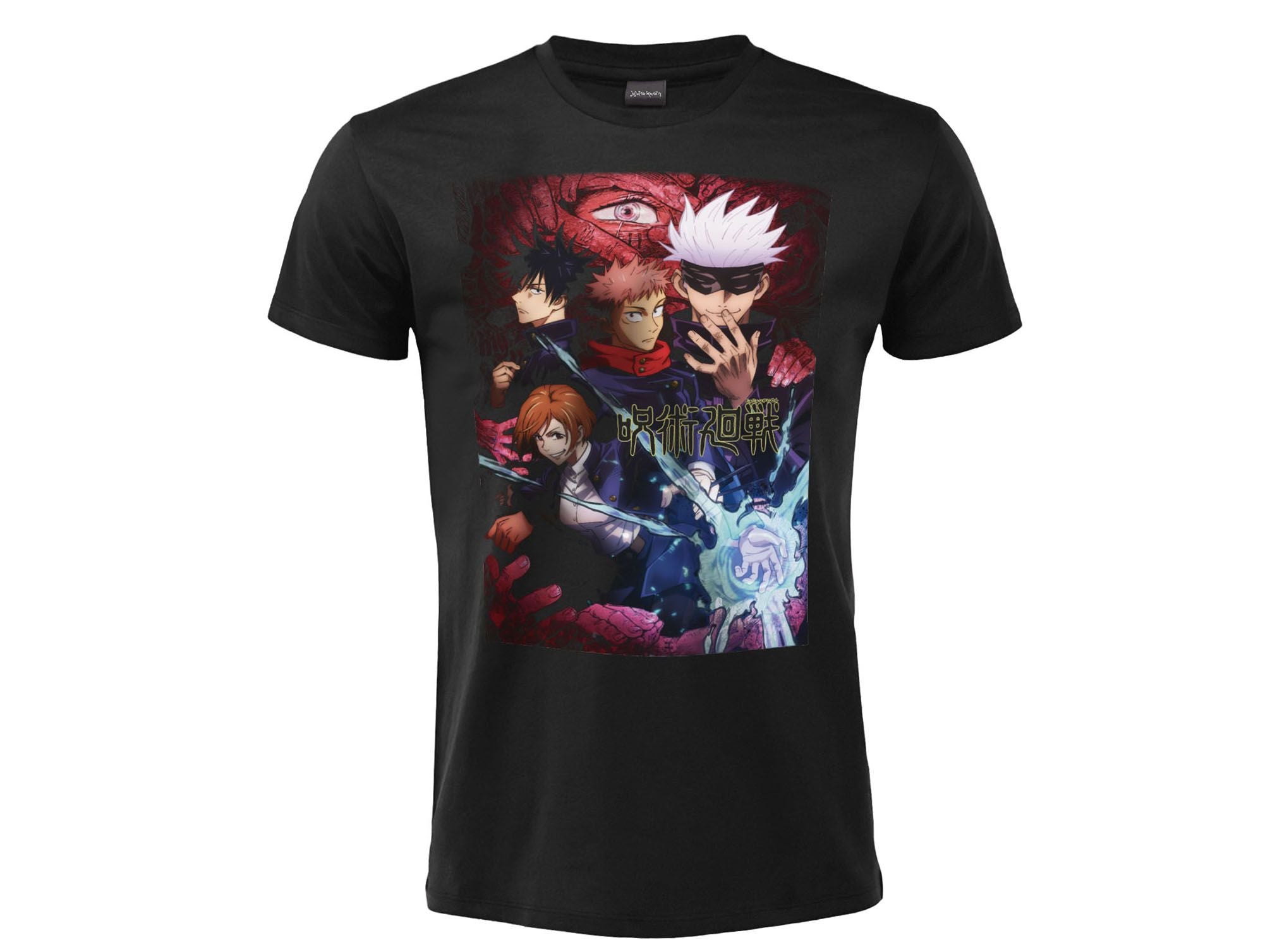 T-Shirt Jujutsu Kaisen - Personaggi black