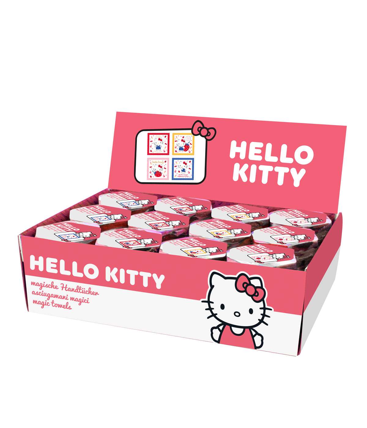 Hello Kitty - Magic Towels - Solo € 3.99! Acquista ora su ALLAN&DAYLE 