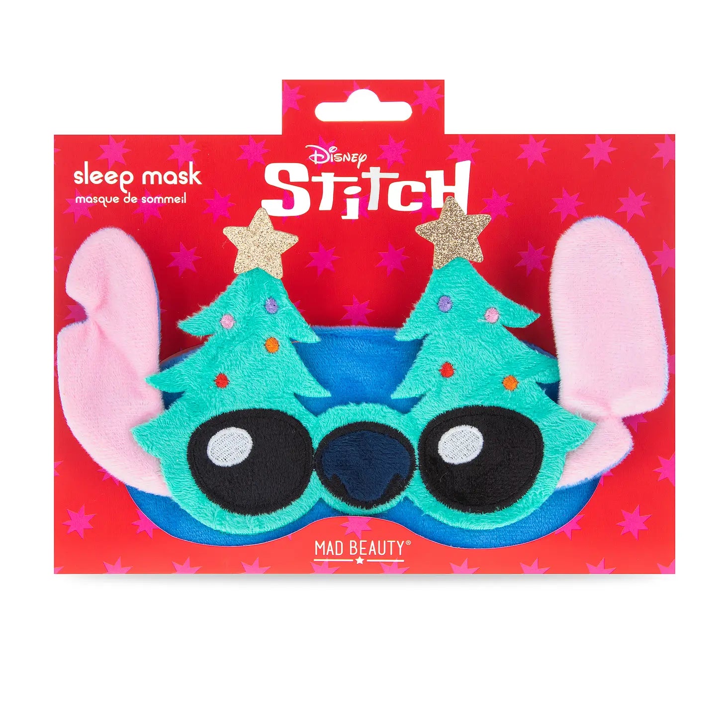Maschera da notte Disney Stitch at Christmas