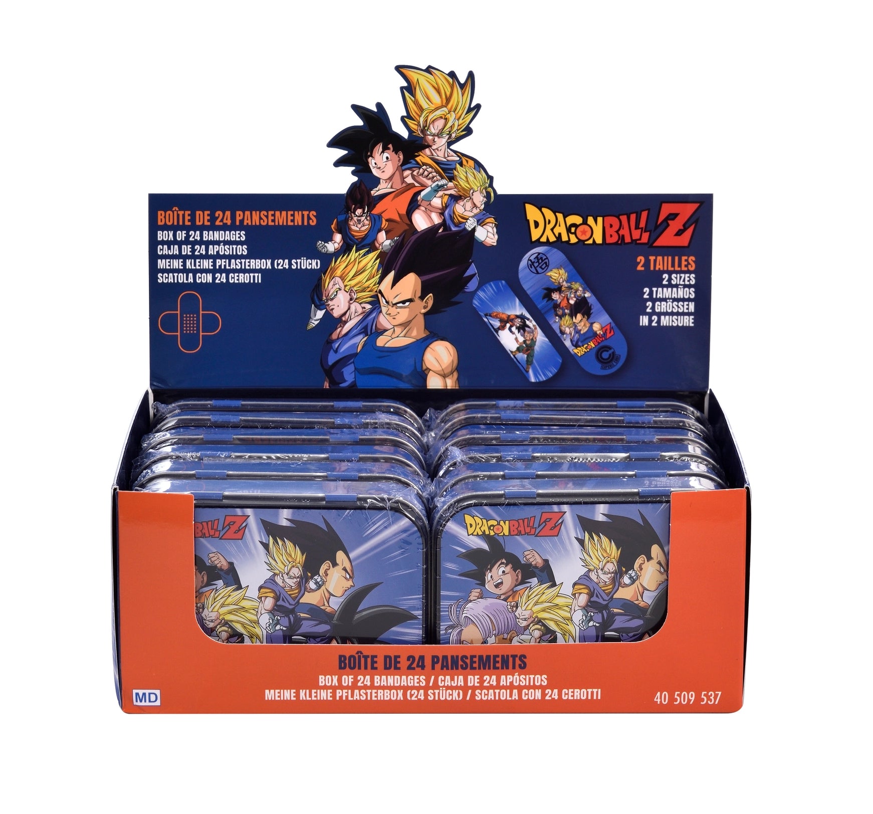 Cerotti Dragon Ball Z con scatola metallica
