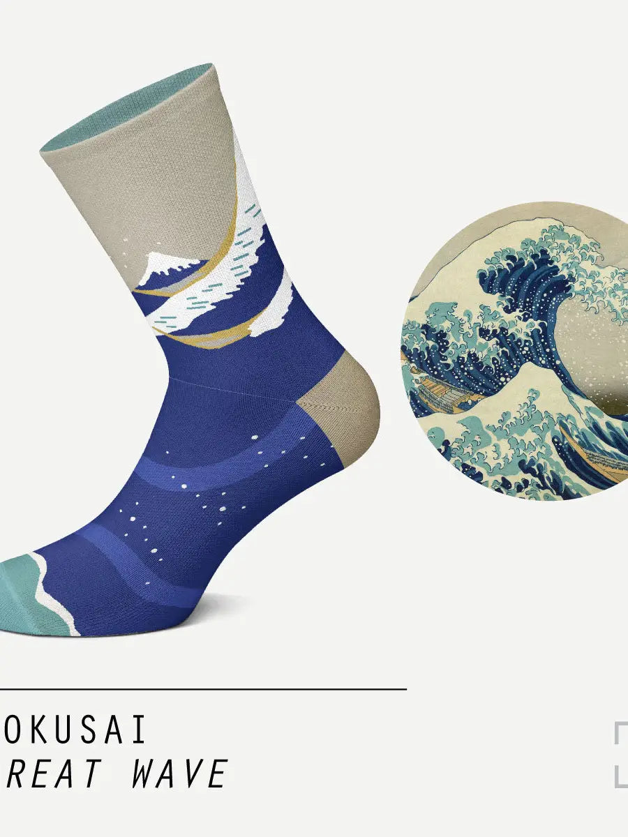 Calze Great Wave - La grande onda "Hokusai"