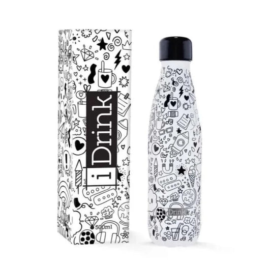 Bottiglia termica doodle 500ml - Solo € 19.99! Acquista ora su ALLAN&DAYLE 