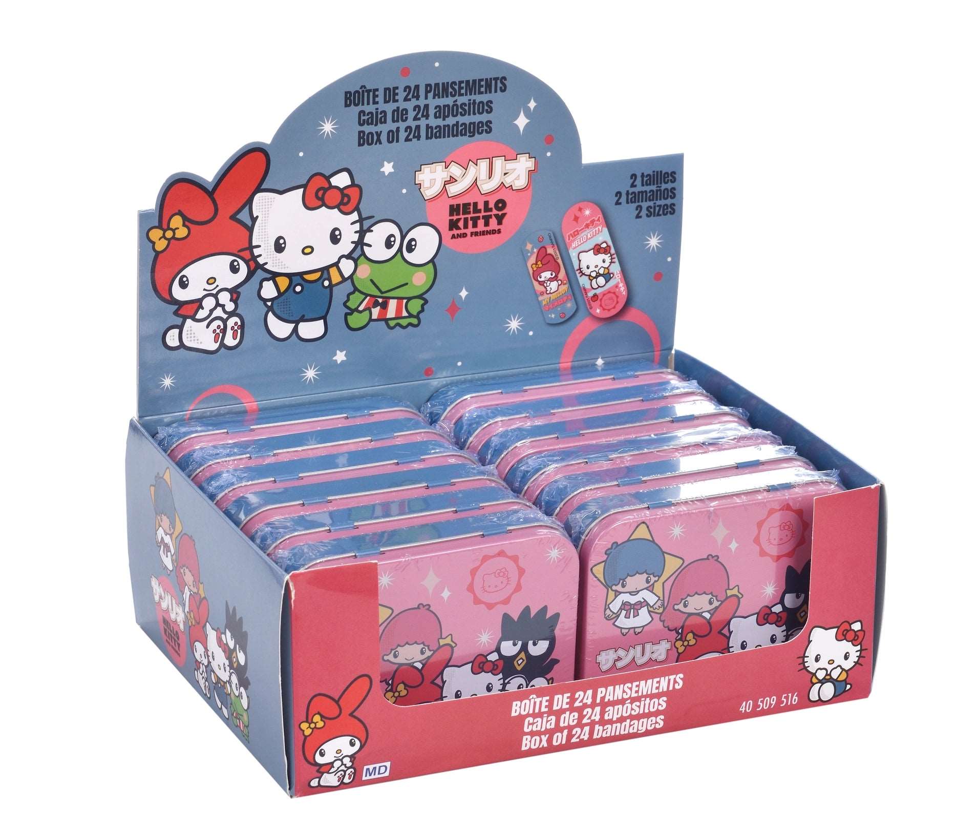 Scatola cerotti metallica Hello Kitty & Friends - Solo € 6.99! Acquista ora su ALLAN&DAYLE 