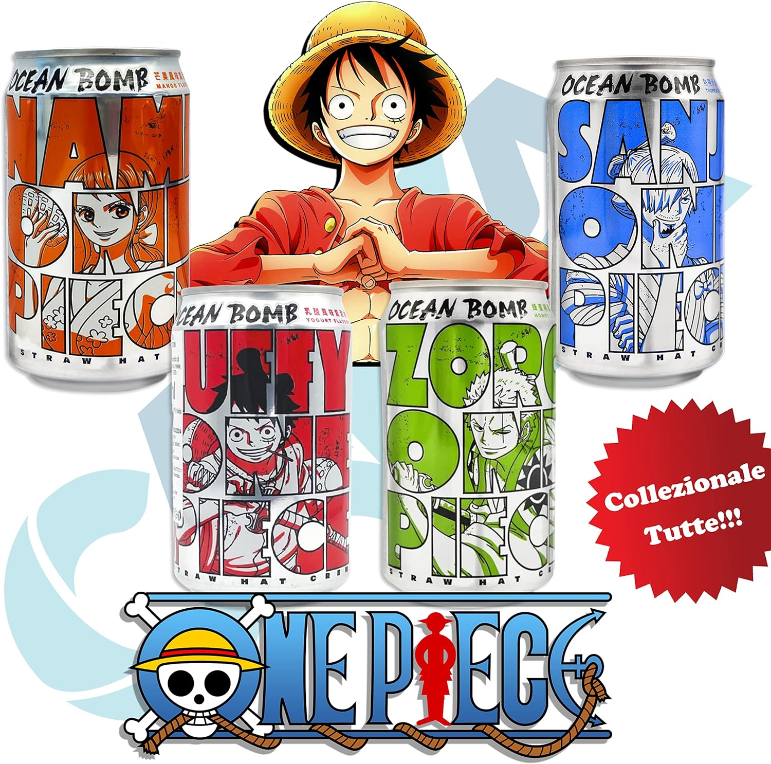 Lattina Ocean Bomb One Piece Sanji - FruttI Tropicali