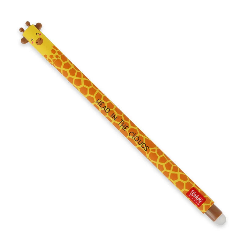 Penna gel cancellabile Giraffa