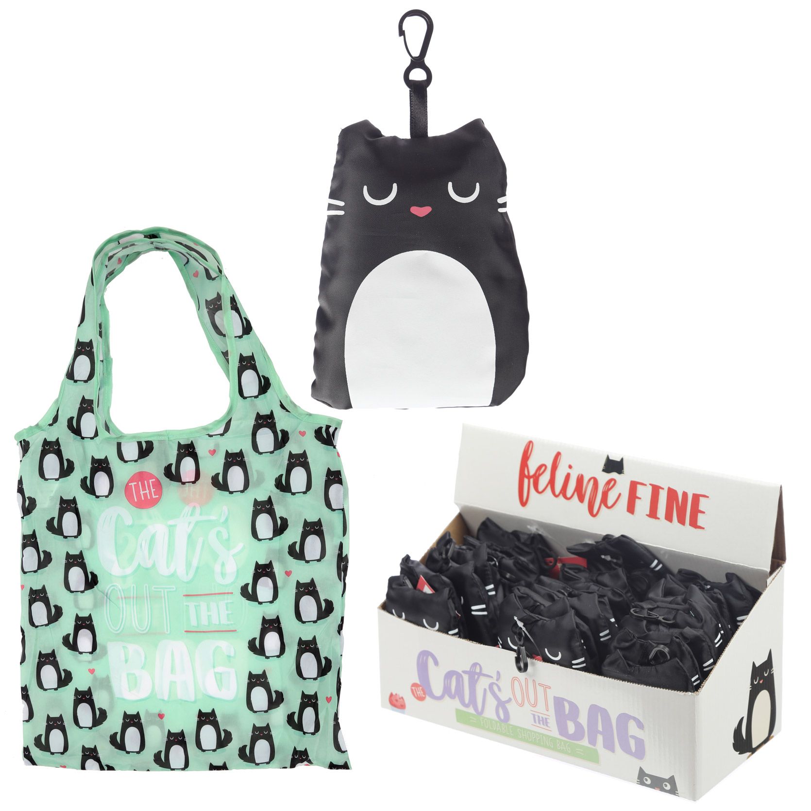 Shopping Bag - Gatto Nero - Feline Fine