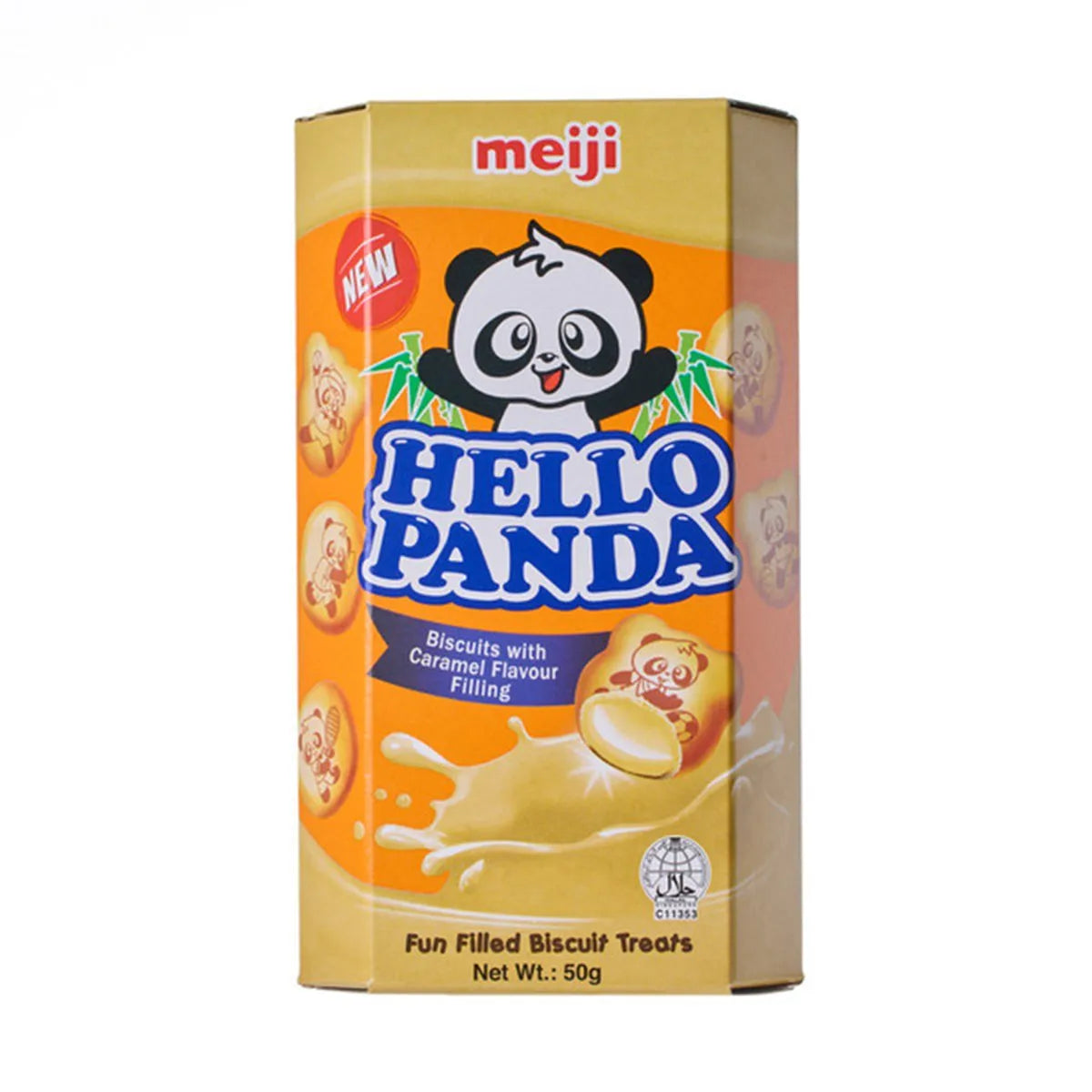 Biscotti Meiji Hello Panda al Caramello