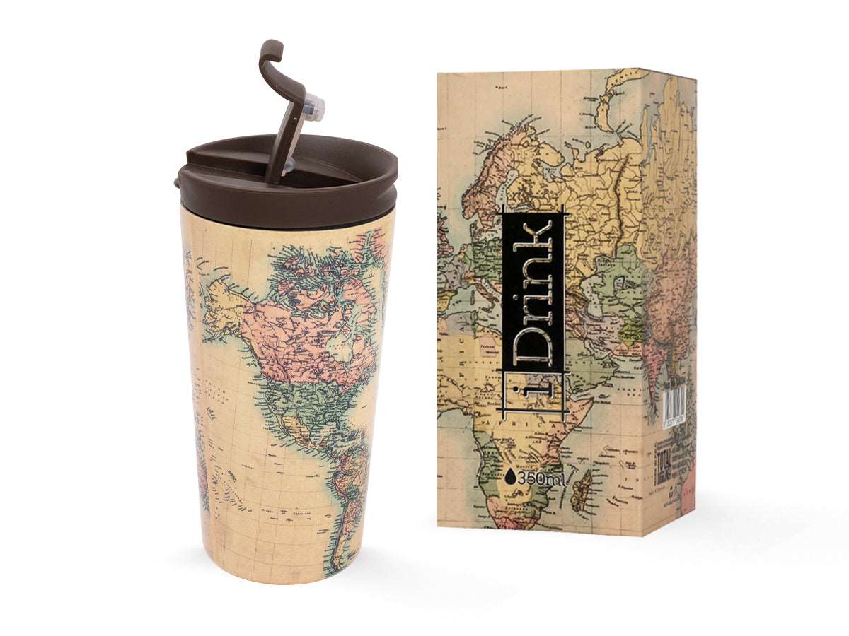 Travel mug old maps 350 ml - Solo € 15.99! Acquista ora su ALLAN&DAYLE 