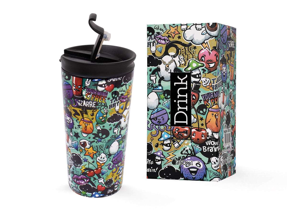 Travel mug graffiti 350 ml - Solo € 15.99! Acquista ora su ALLAN&DAYLE 