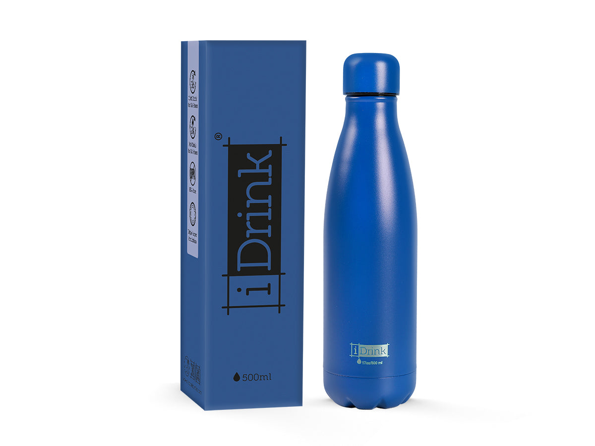 Bottiglia Termica 500 ml blu scuro - Solo € 19.99! Acquista ora su ALLAN&DAYLE 