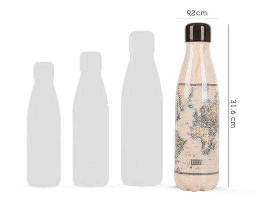 Bottiglia Termica old map 1000 ml - Solo € 29.99! Acquista ora su ALLAN&DAYLE 