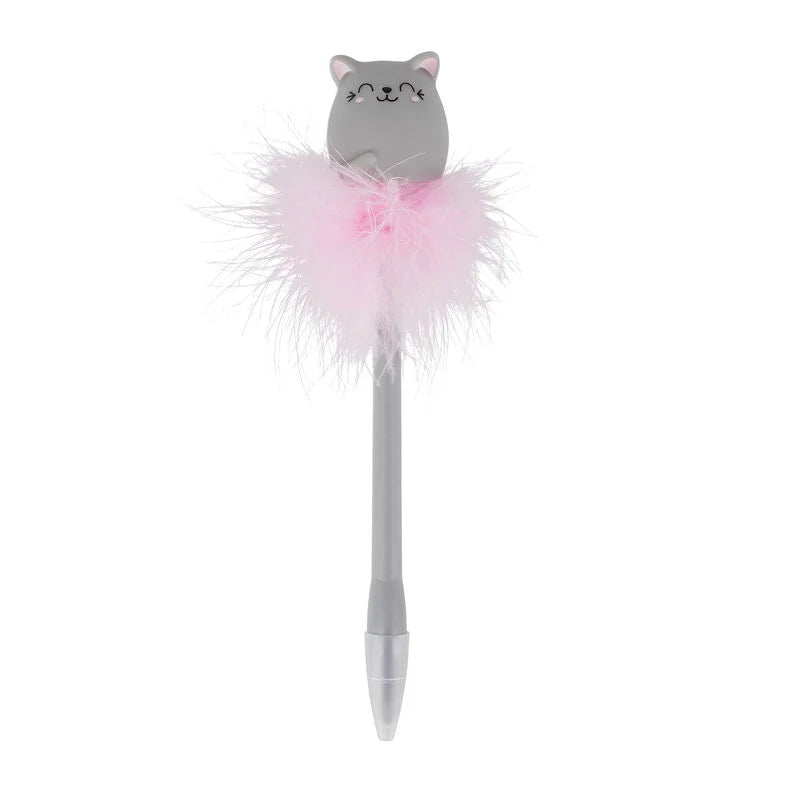 Penna a Sfera Luminosa - Grey Cat