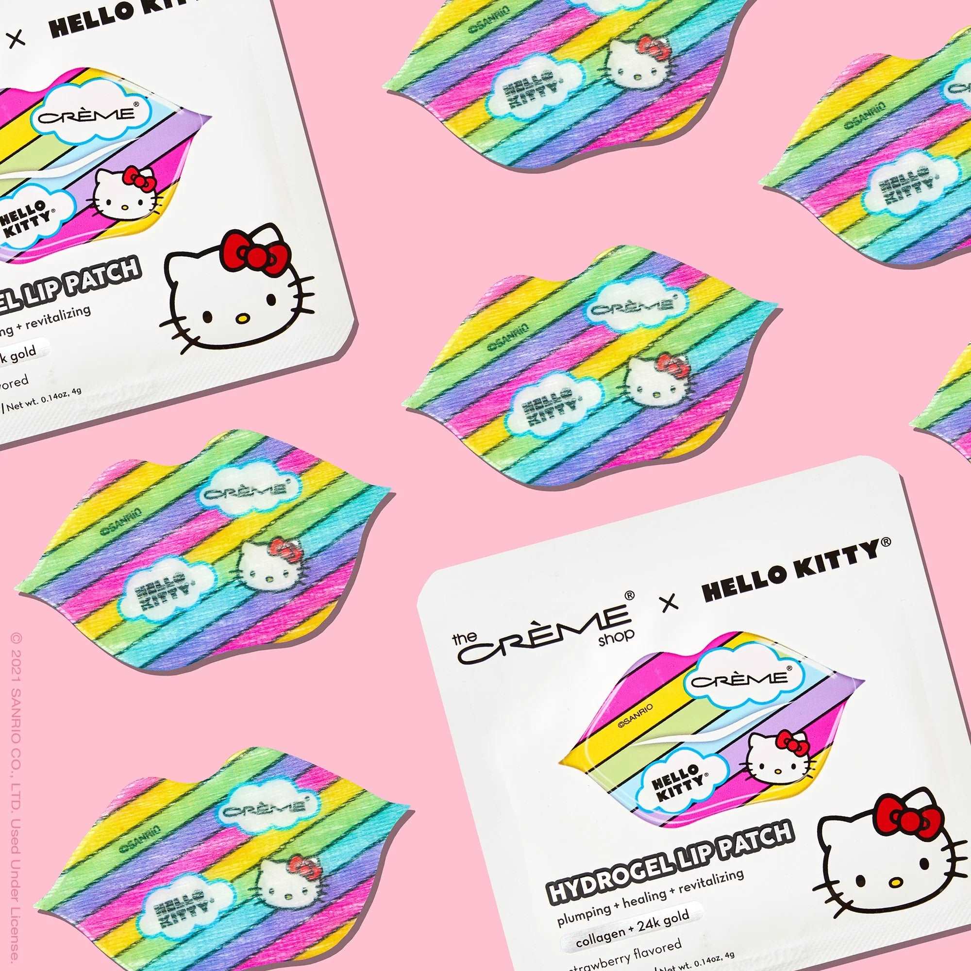 Patch per labbra Hello Kitty Hydrogel - Strawberry - Solo € 4.99! Acquista ora su ALLAN&DAYLE 