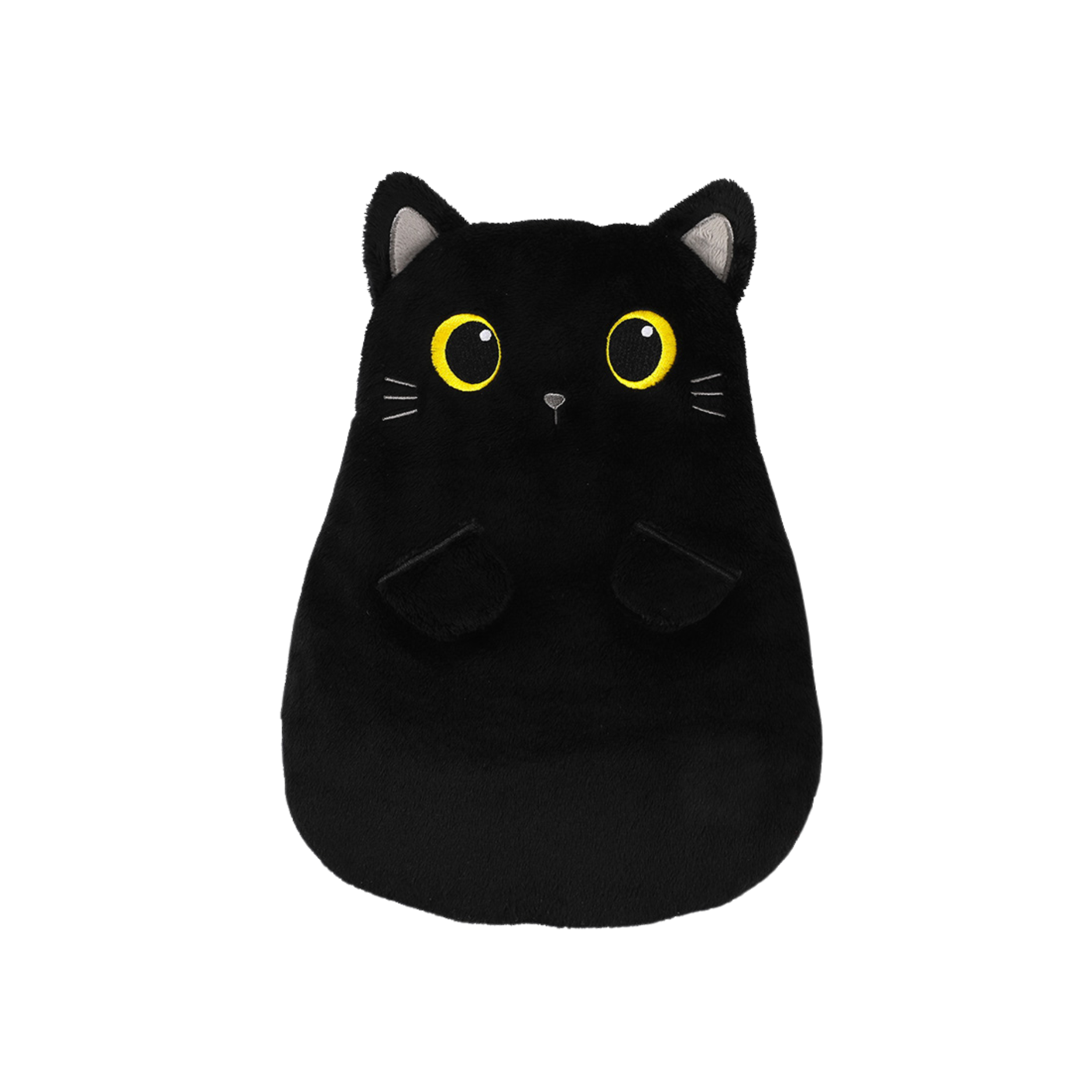 Cuscino Termico con Semi di Miglio - Black cat