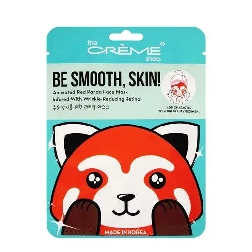 Maschera viso anti-acne Panda rosso