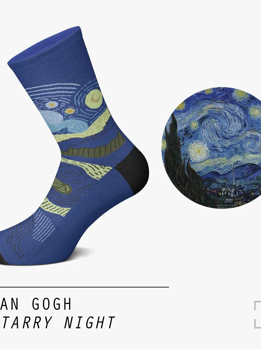 Calze Van Gogh - La notte stellata