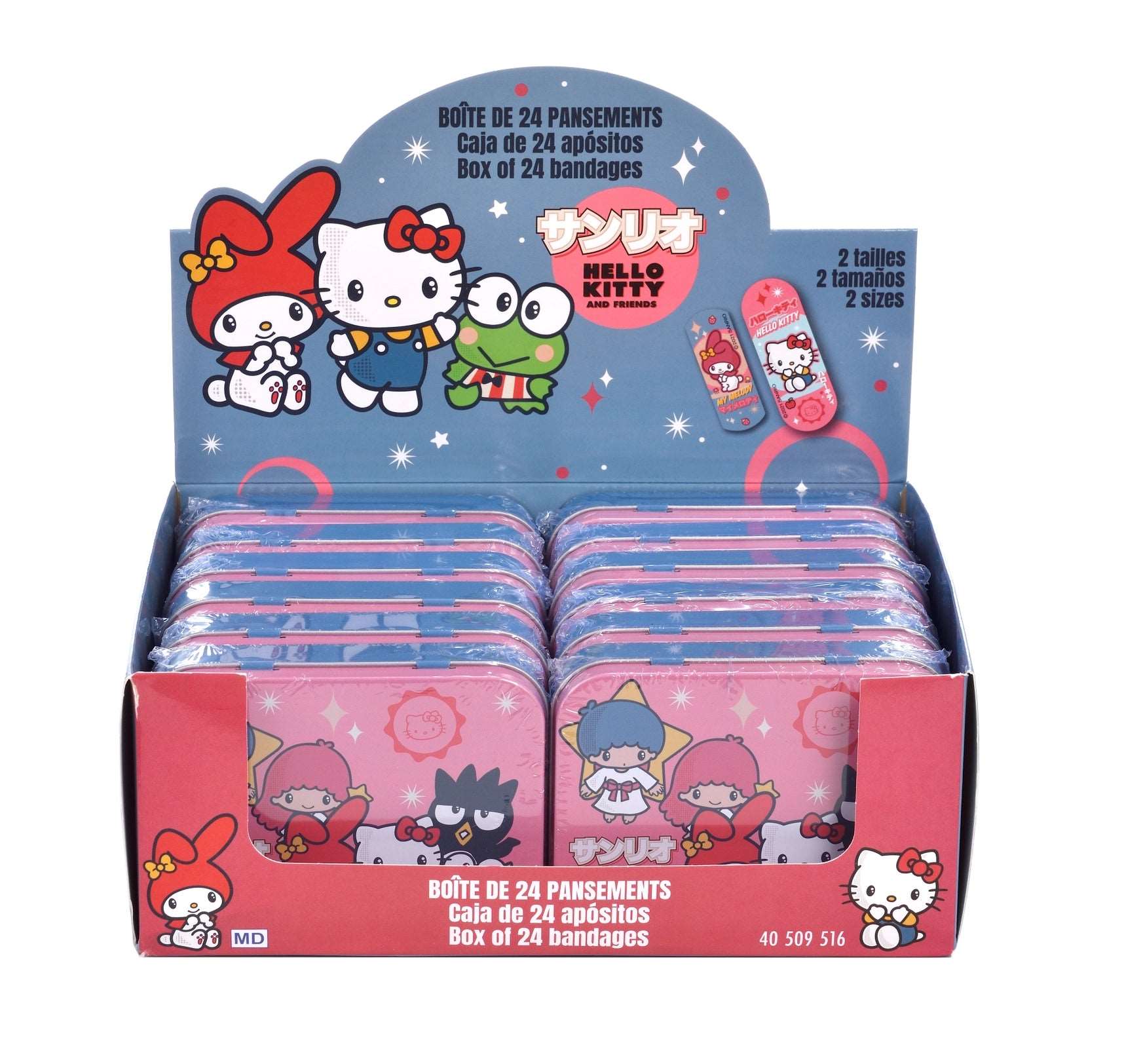 Scatola cerotti metallica Hello Kitty & Friends - Solo € 6.99! Acquista ora su ALLAN&DAYLE 