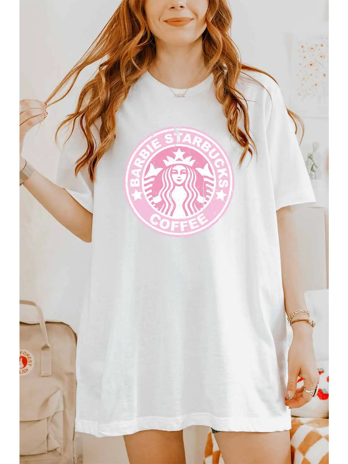 T-shirt Barbie - Starbucks coffee