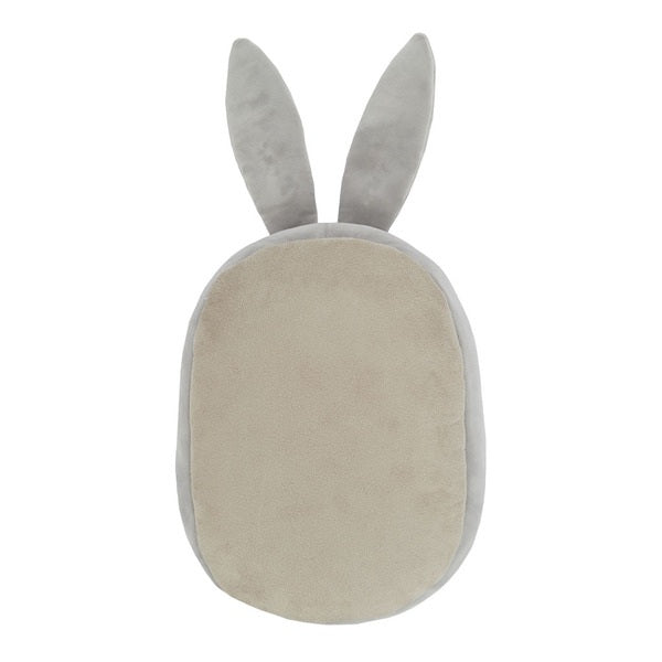 Pantofola scaldapiedi Rabbit bianco/grigio